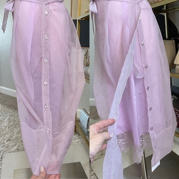 NWT Simone Rocha Double Dress Side Button Down - Picture 10 of 16